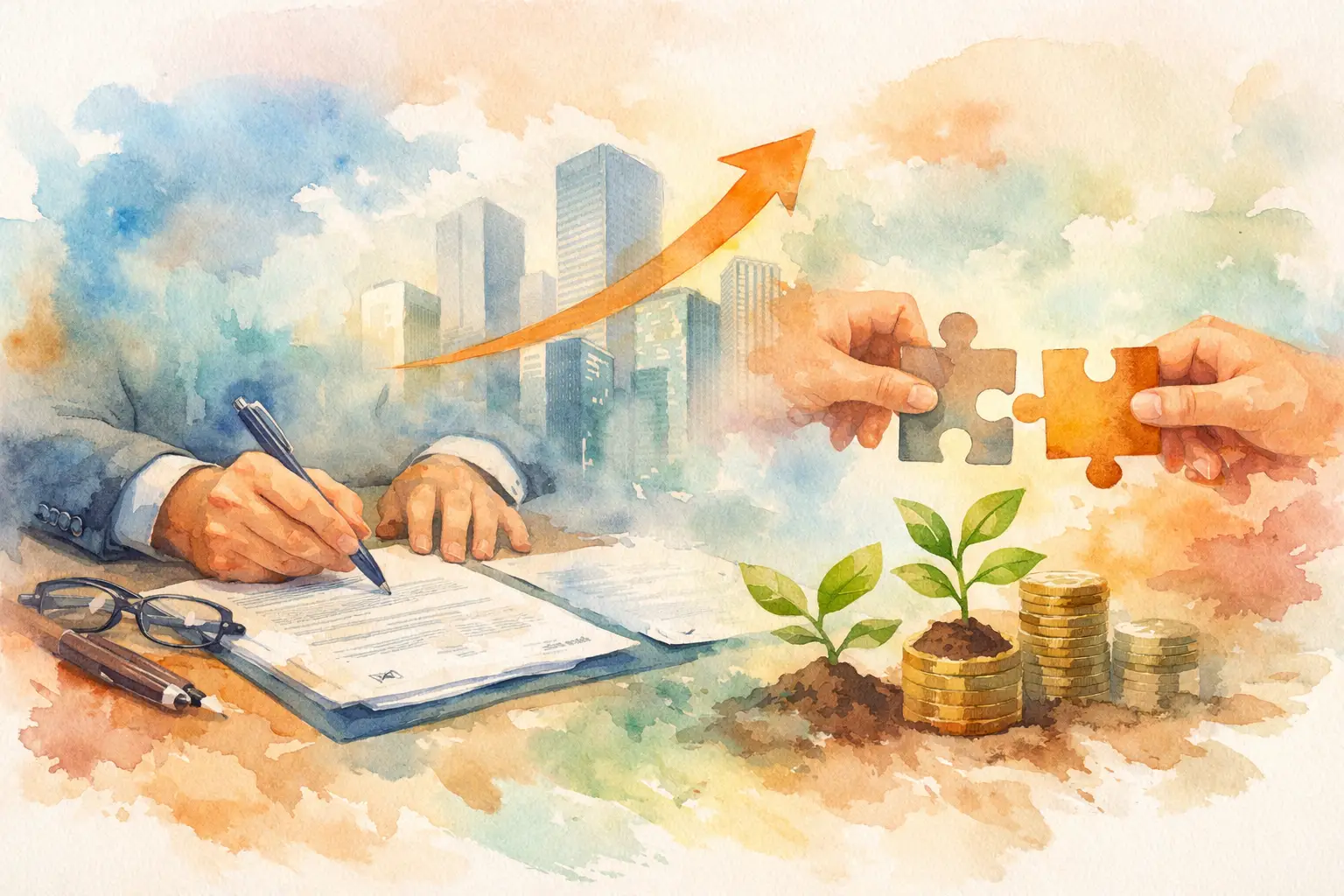 Contratos empresariais que sustentam o crescimento